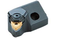 Top wedge-lock cartridges for trigon inserts.