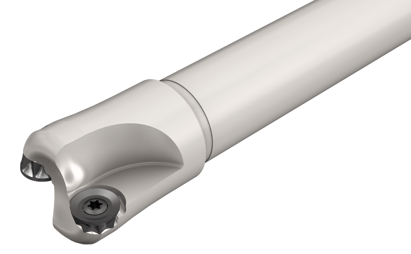 Multifunctional Coarse Pitch Endmills for Four Insert Shapes