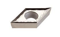 55° Rhombic 7° Positive Flank, Very Positive Rake Angle and Sharp Cutting Edge for Machining Aluminum