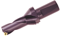 Indexable Serrated Insert Drills. Drilling depth 3xD.