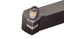 75° Lead Angle Toolholders Using Square Ceramic Inserts for Face Turning