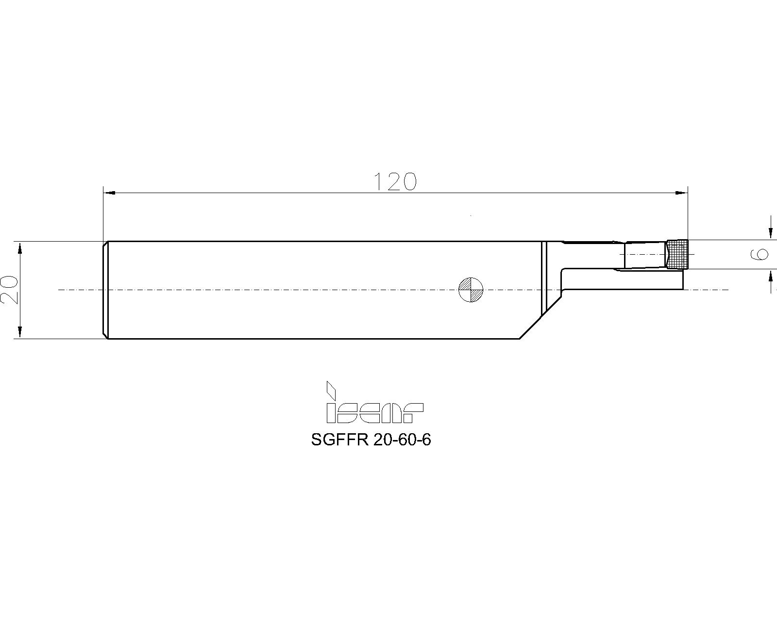 ISCAR Cutting Tools Metal Working Tools SGFFR/L 2300415 SGFFR 20606