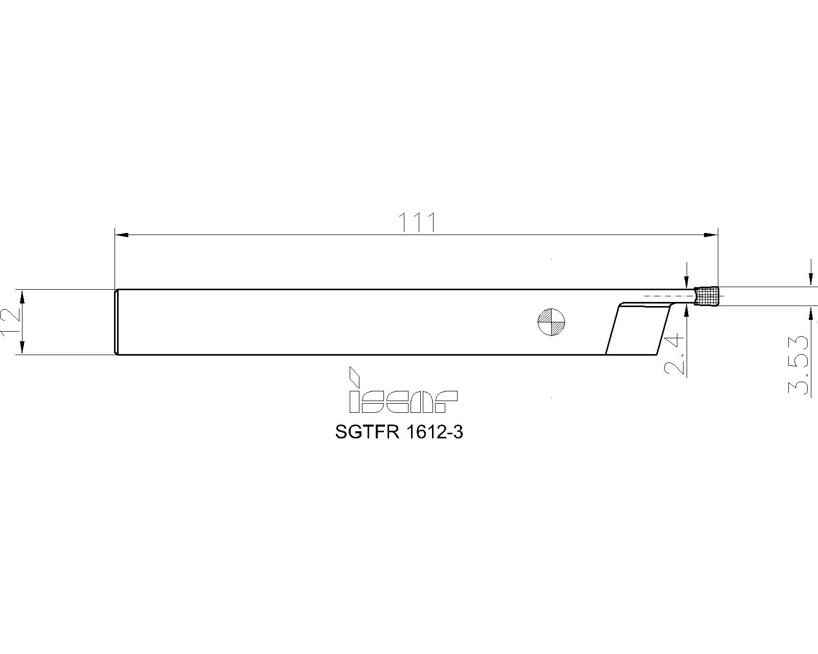 イスカル セルフグリップ SGFFA 65-L-3 - 2