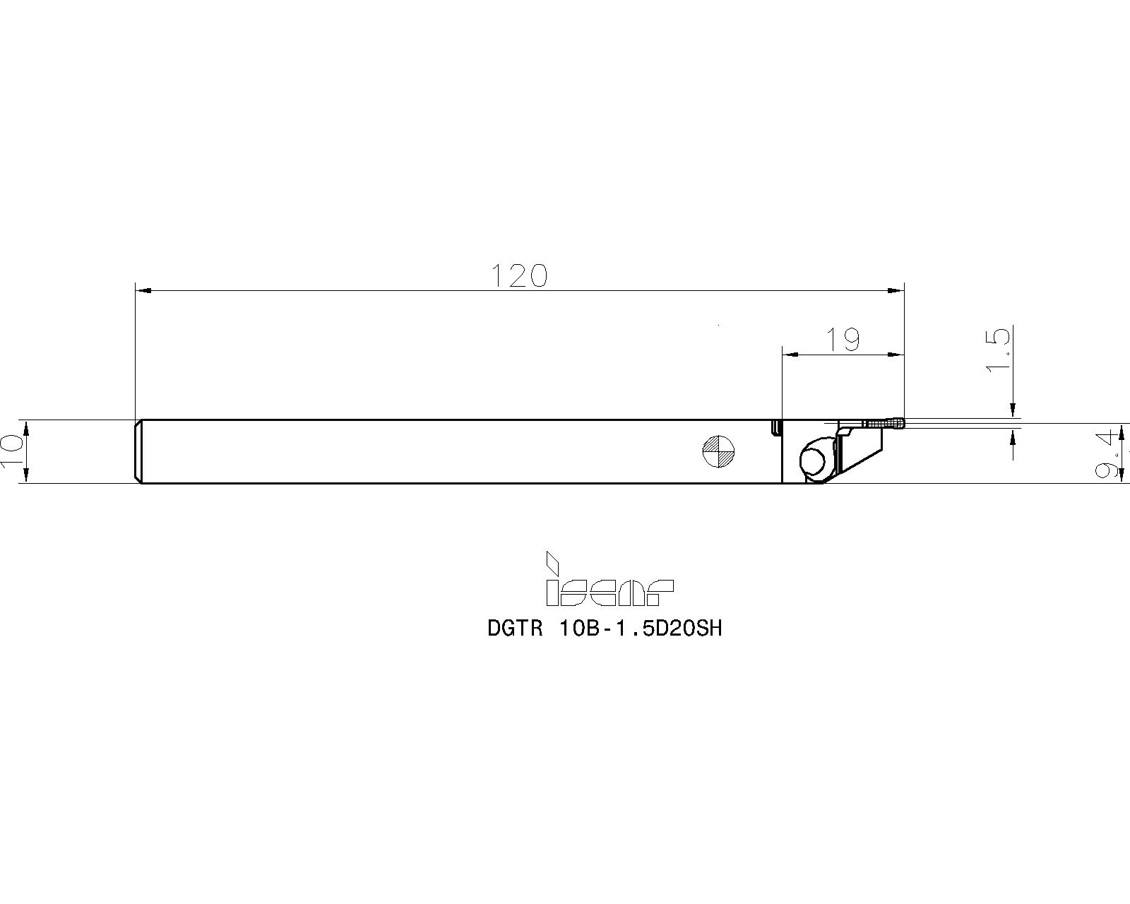 ISCAR Cutting Tools - Metal Working Tools - DGTR/L-B-D-SH