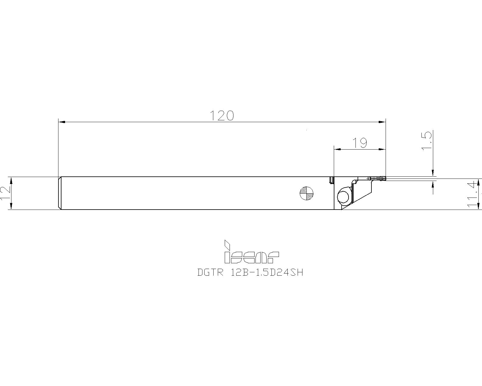ISCAR Cutting Tools - Metal Working Tools - DGTR/L-B-D-SH