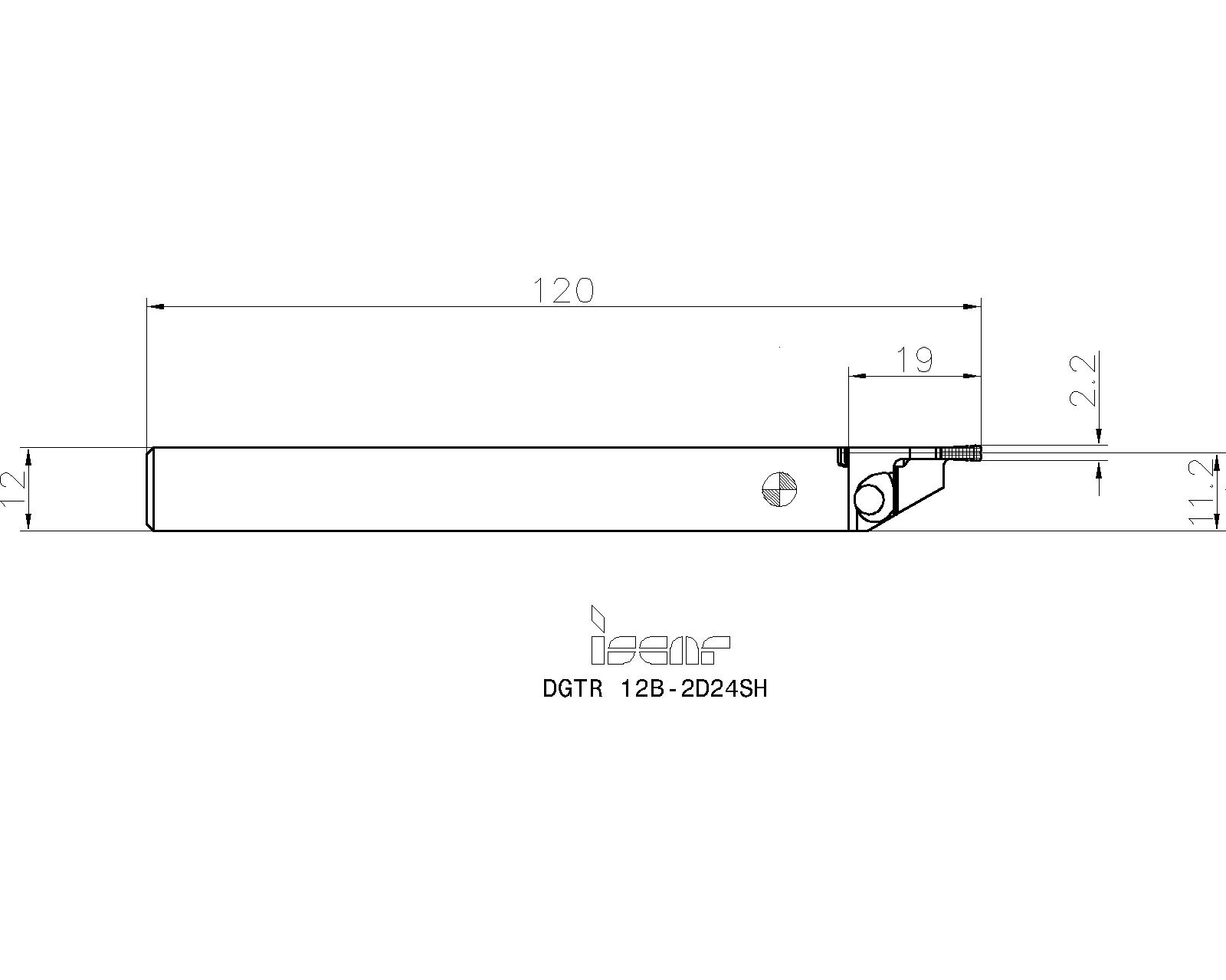 ISCAR Cutting Tools - Metal Working Tools - DGTR/L-B-D-SH