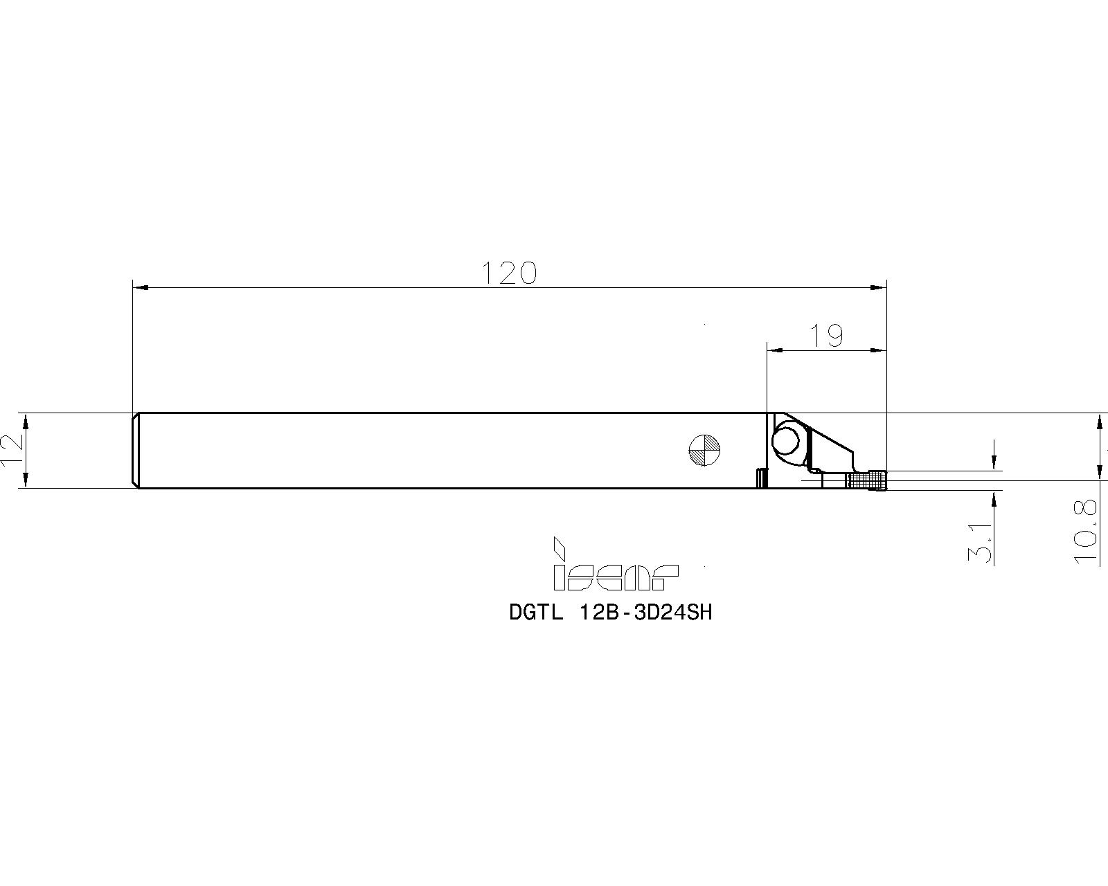 ISCAR Cutting Tools - Metal Working Tools - DGTR/L-B-D-SH