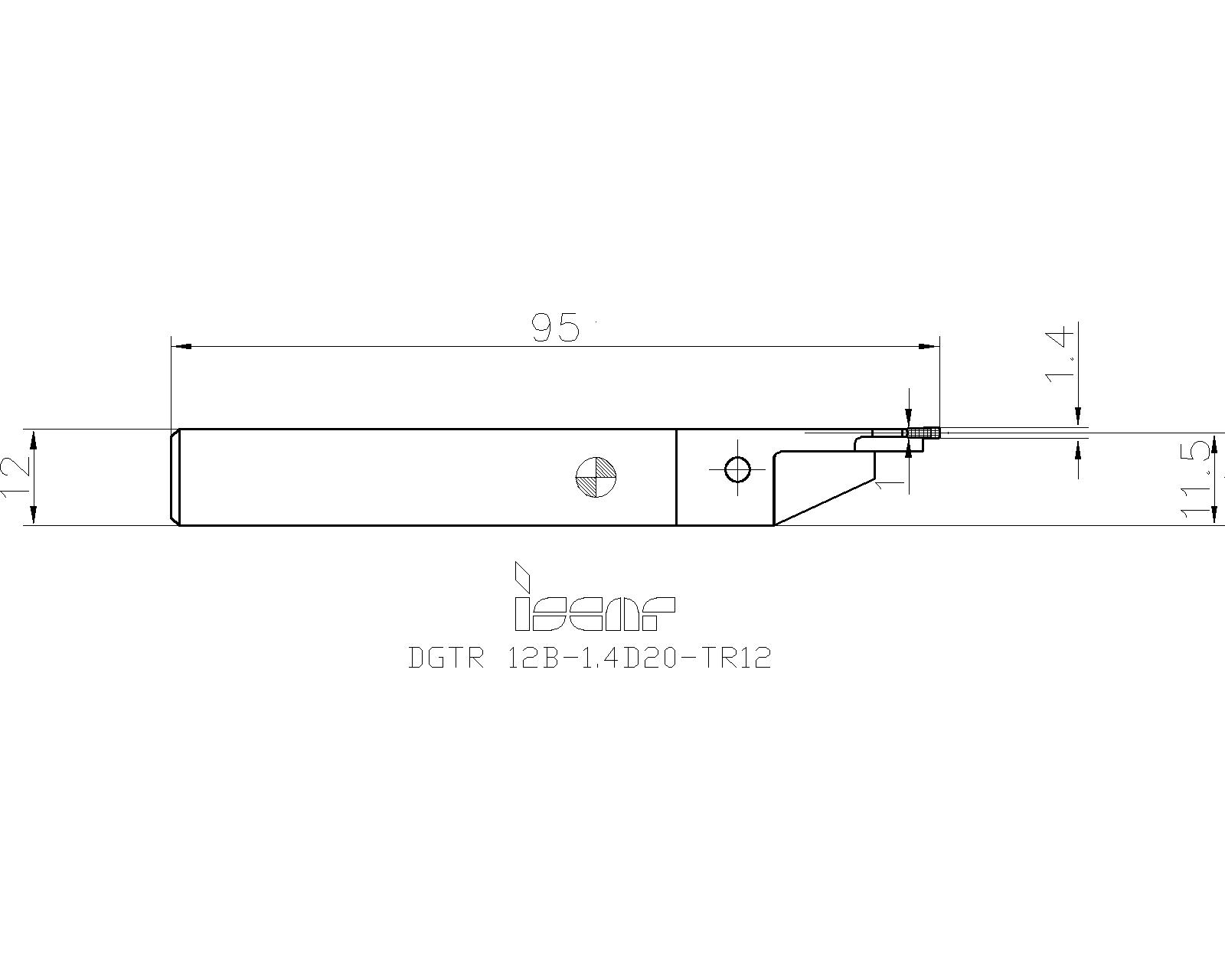 ISCAR Cutting Tools - Metal Working Tools - DGTR/L-B-D-TR