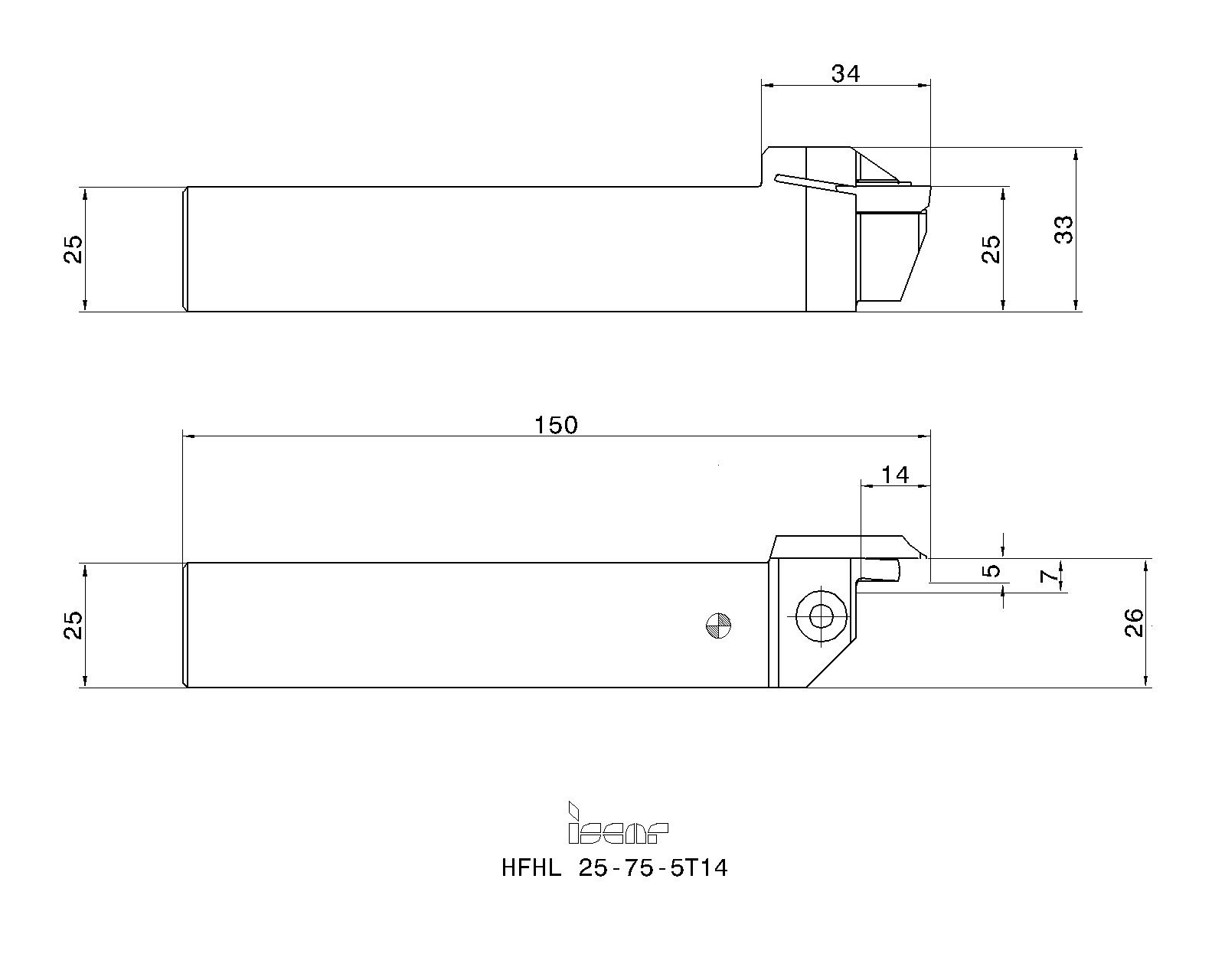 イスカル ヘリフェース HFHR25-75-4T25 イスカルジャパン(株) 通販