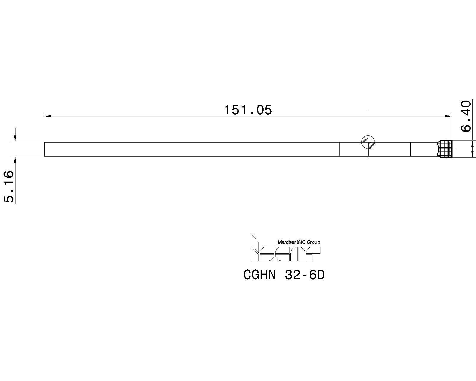 ISCAR Cutting Tools - Metal Working Tools - CGHN-D : 2800008