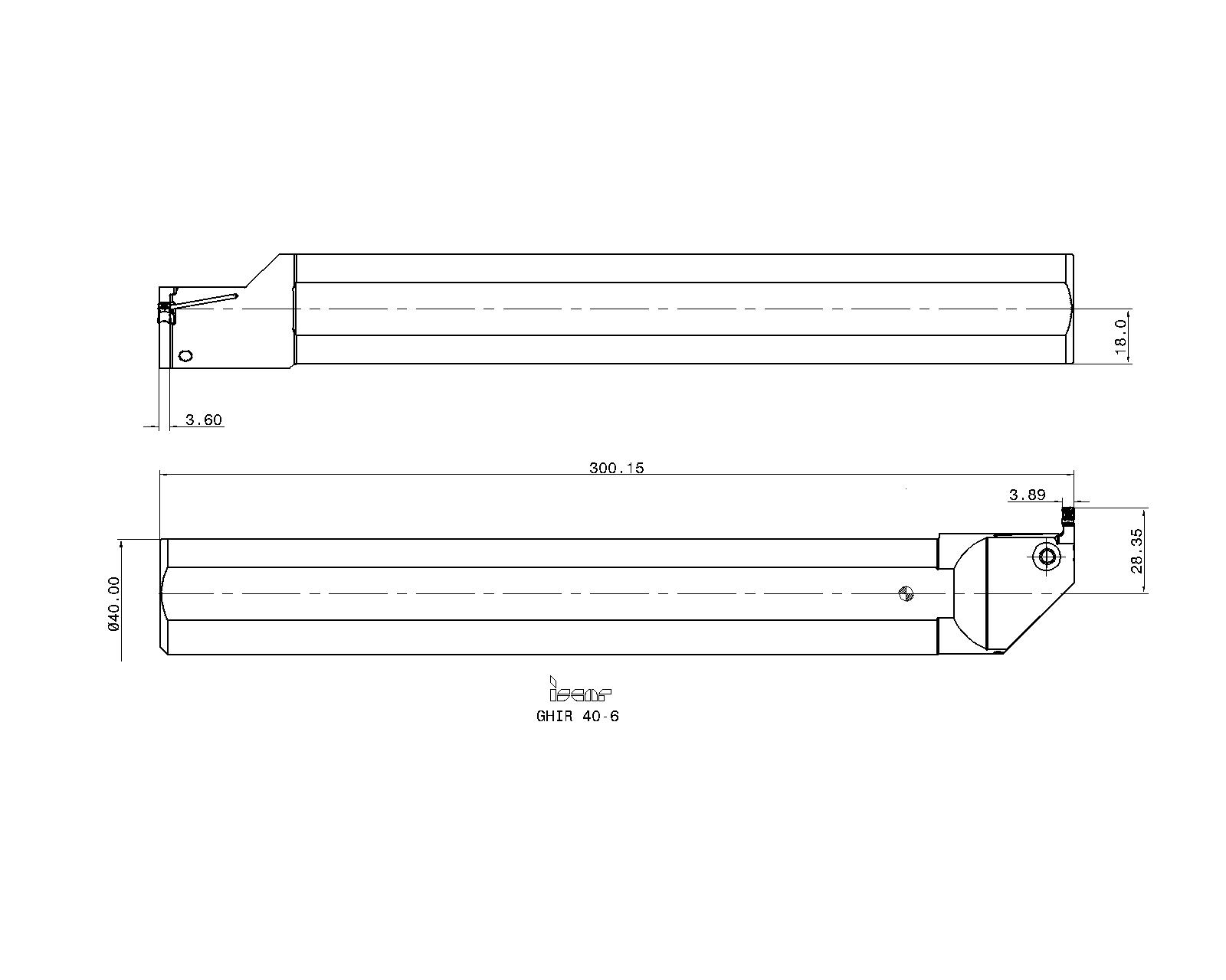 ISCAR Cutting Tools - Metal Working Tools - GHIR/L (W=1.9-6.4