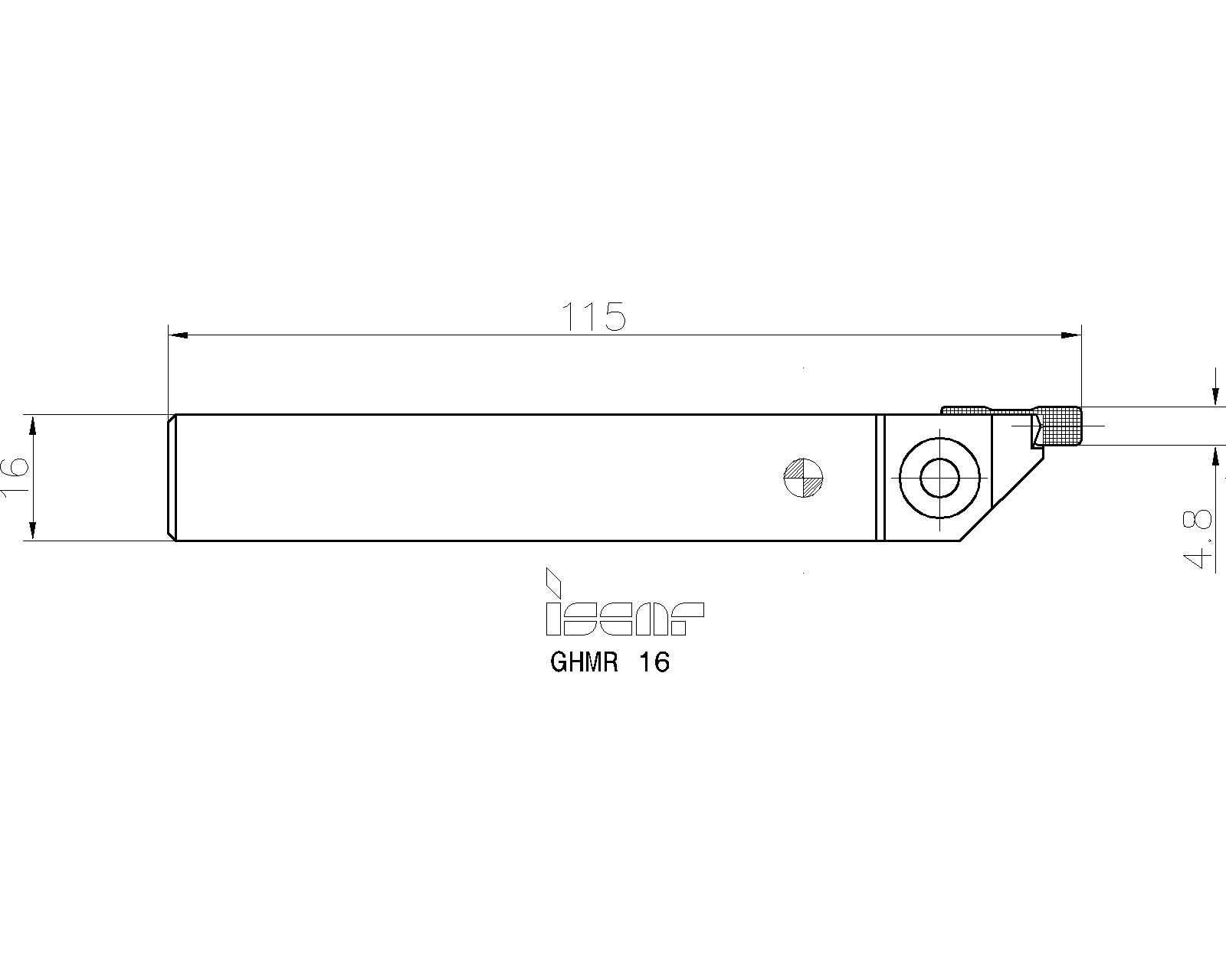 イスカル カットグリップ ホルダー GHDR L GHDR25-5 イスカルジャパン(株) 通販