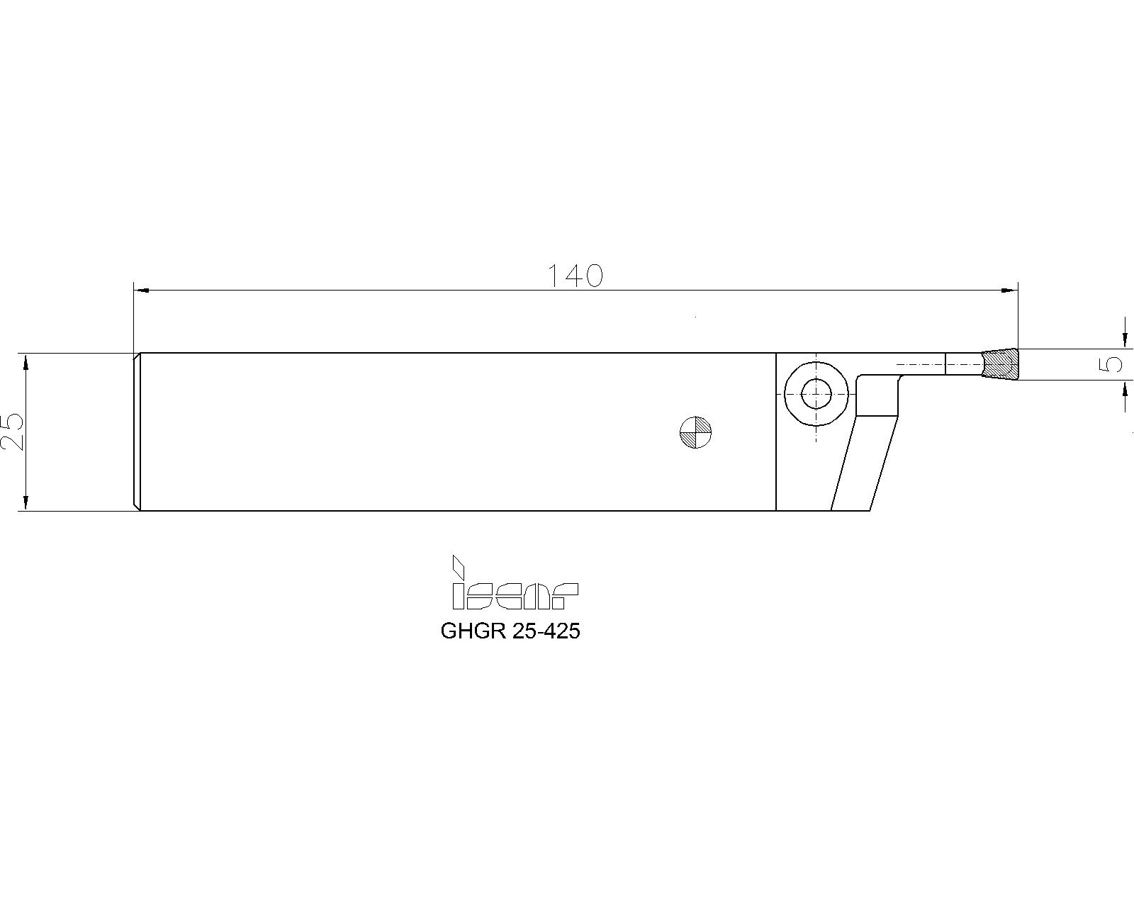 ISCAR Cutting Tools - Metal Working Tools - GHGR/L : 2800649