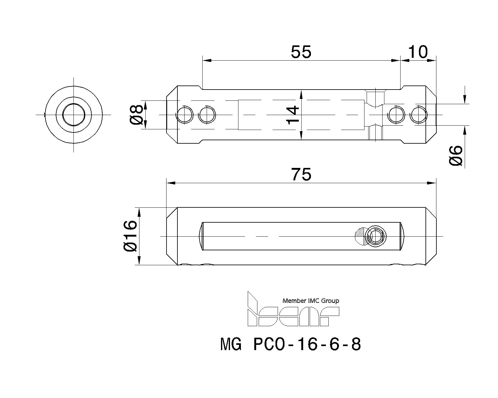 ISCAR Cutting Tools Metal Working Tools PICCO/MG PCO (Holder
