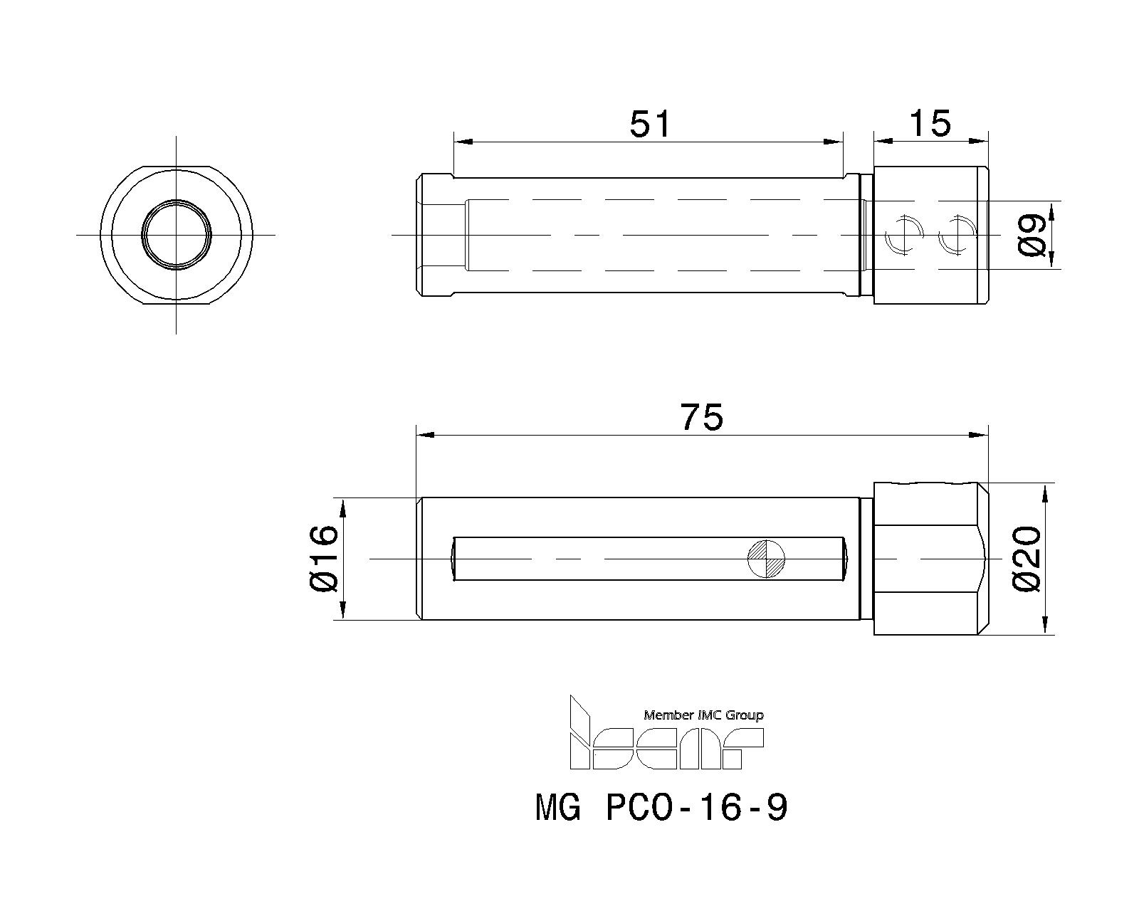 ISCAR Cutting Tools Metal Working Tools PICCO/MG PCO (Holder