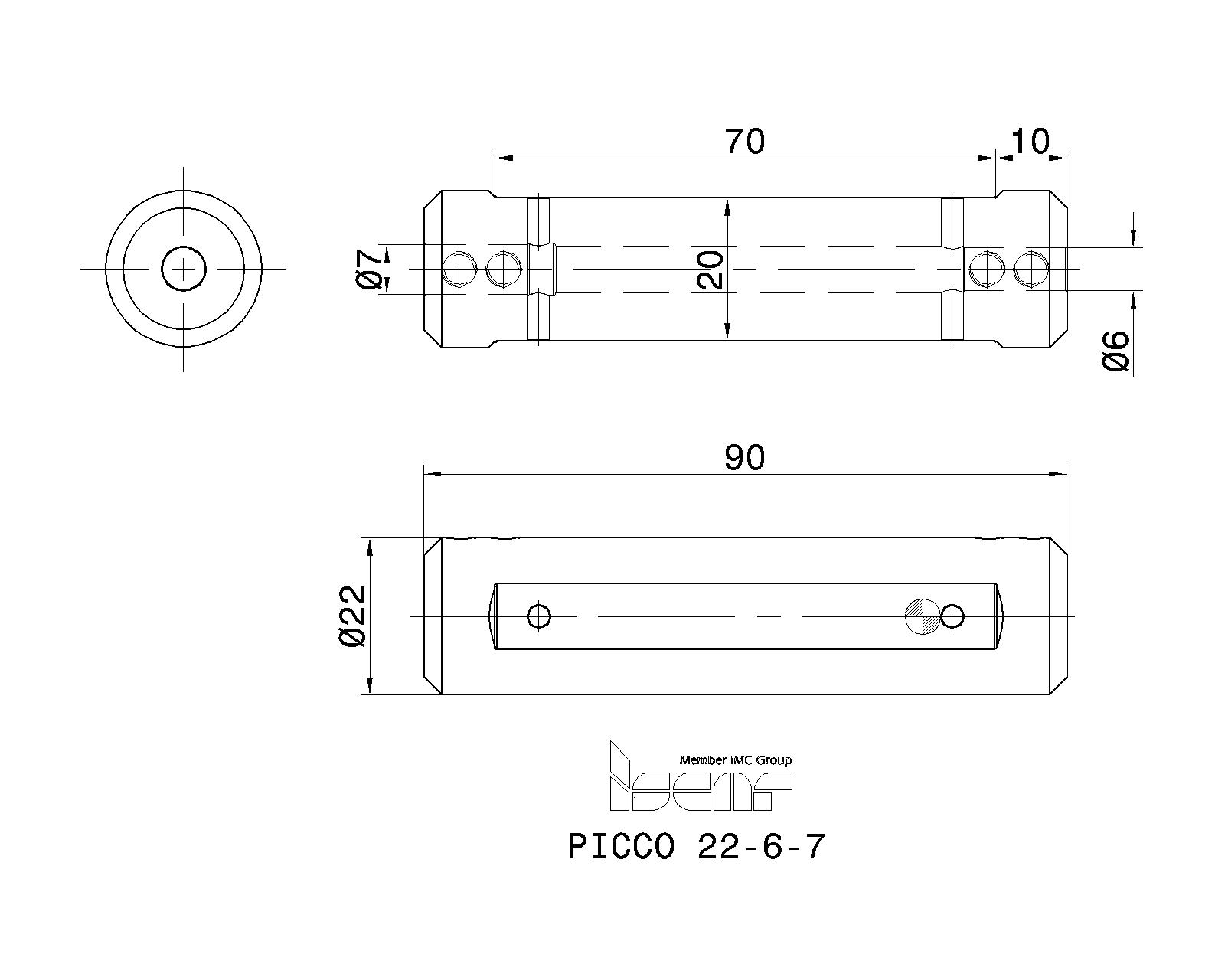 ISCAR Cutting Tools Metal Working Tools PICCO/MG PCO (Holder