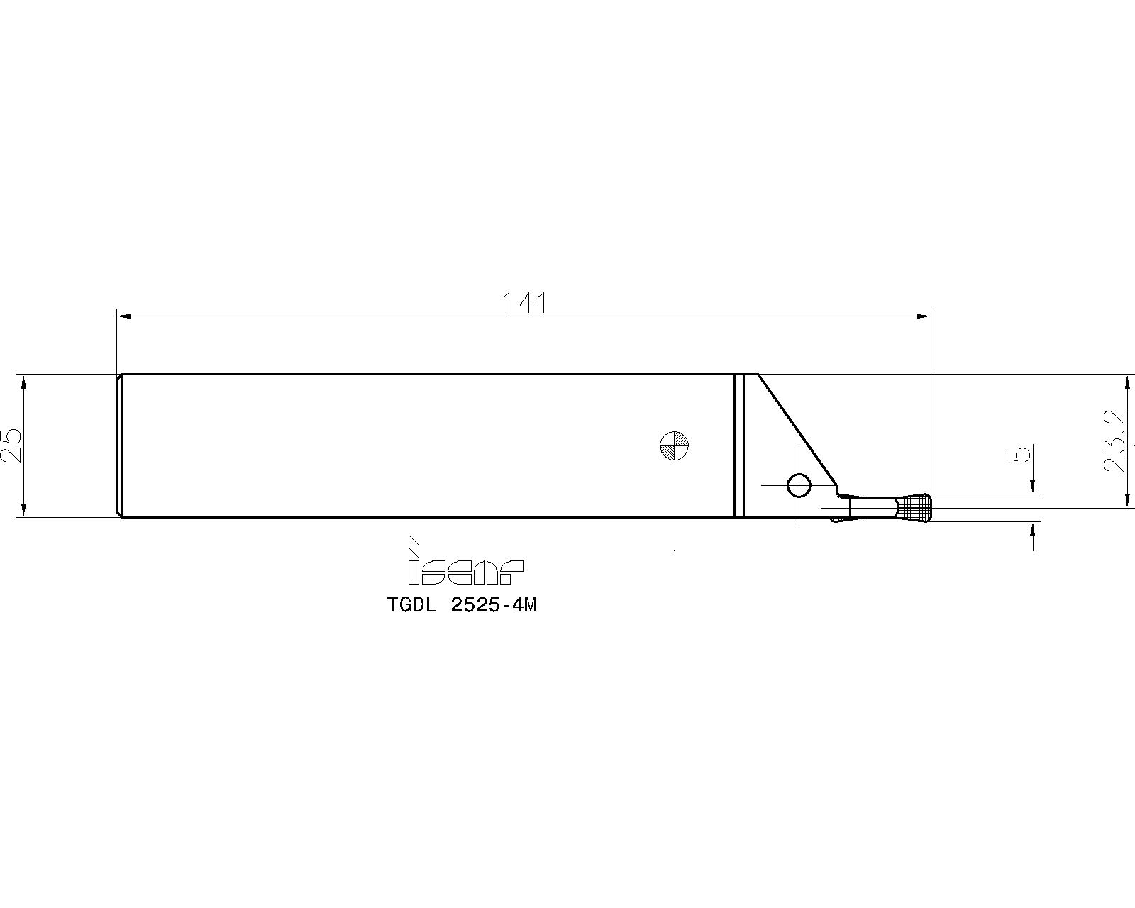 ISCAR Cutting Tools - Metal Working Tools - TGDR/L : 2850100