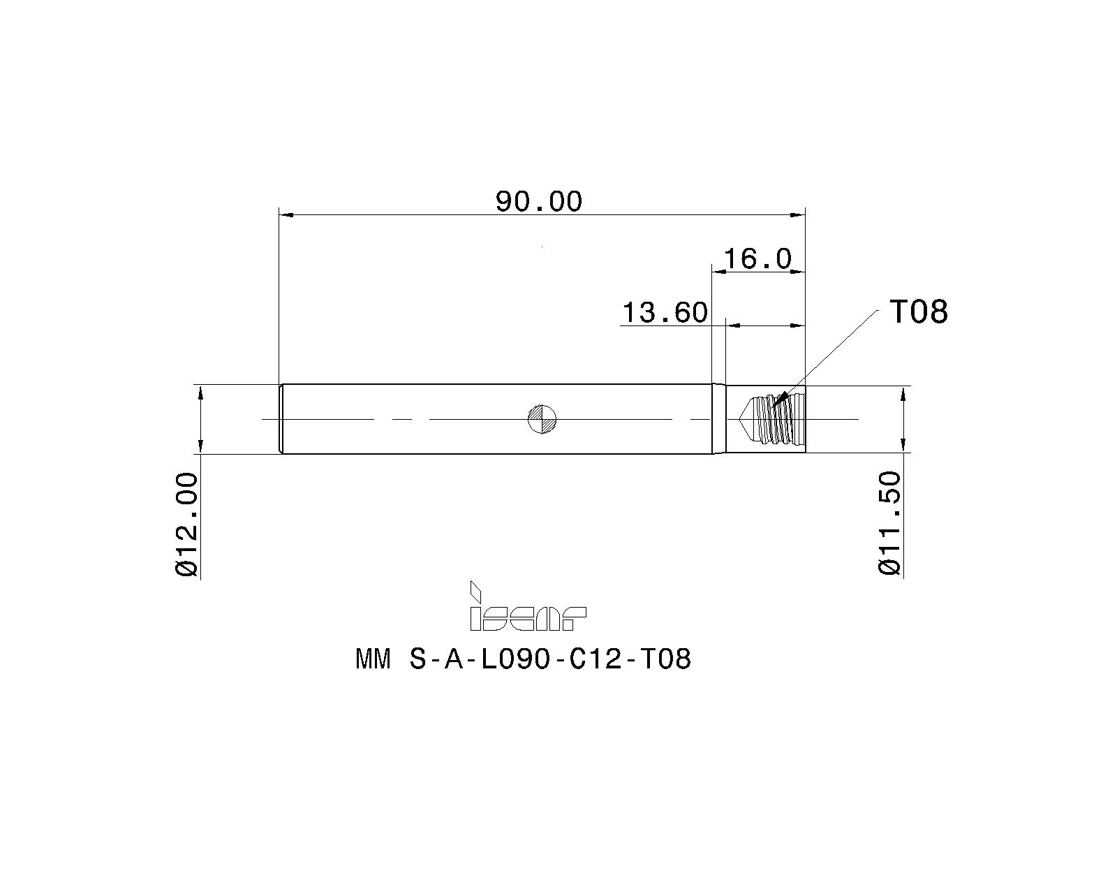 イスカル マルチマスター ホルダー(テーパーシャンク) MM S-D MM S-D-L150-C16-T08-W-H イスカルジャパン(株) - 4