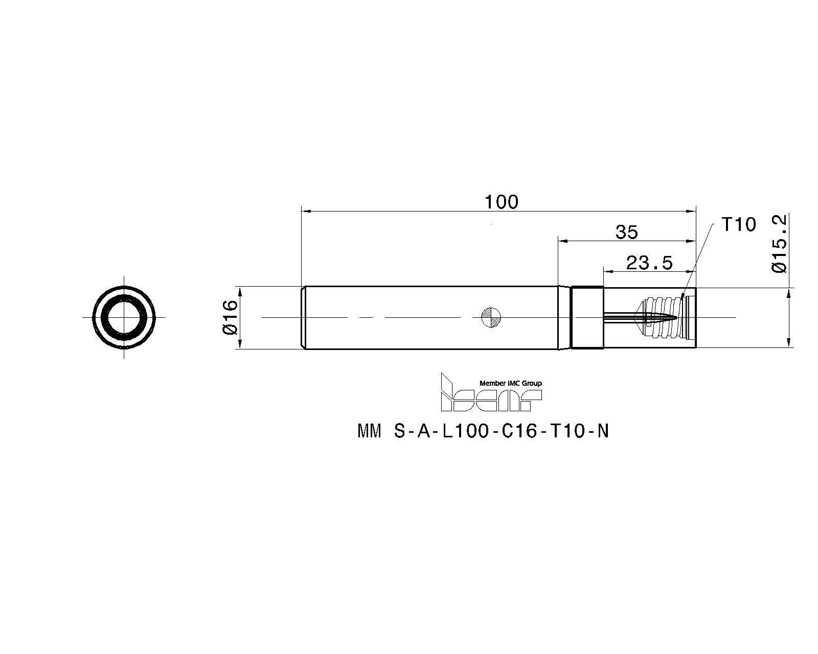 ISCAR Cutting Tools - Metal Working Tools - MM S-A-N : 3105165