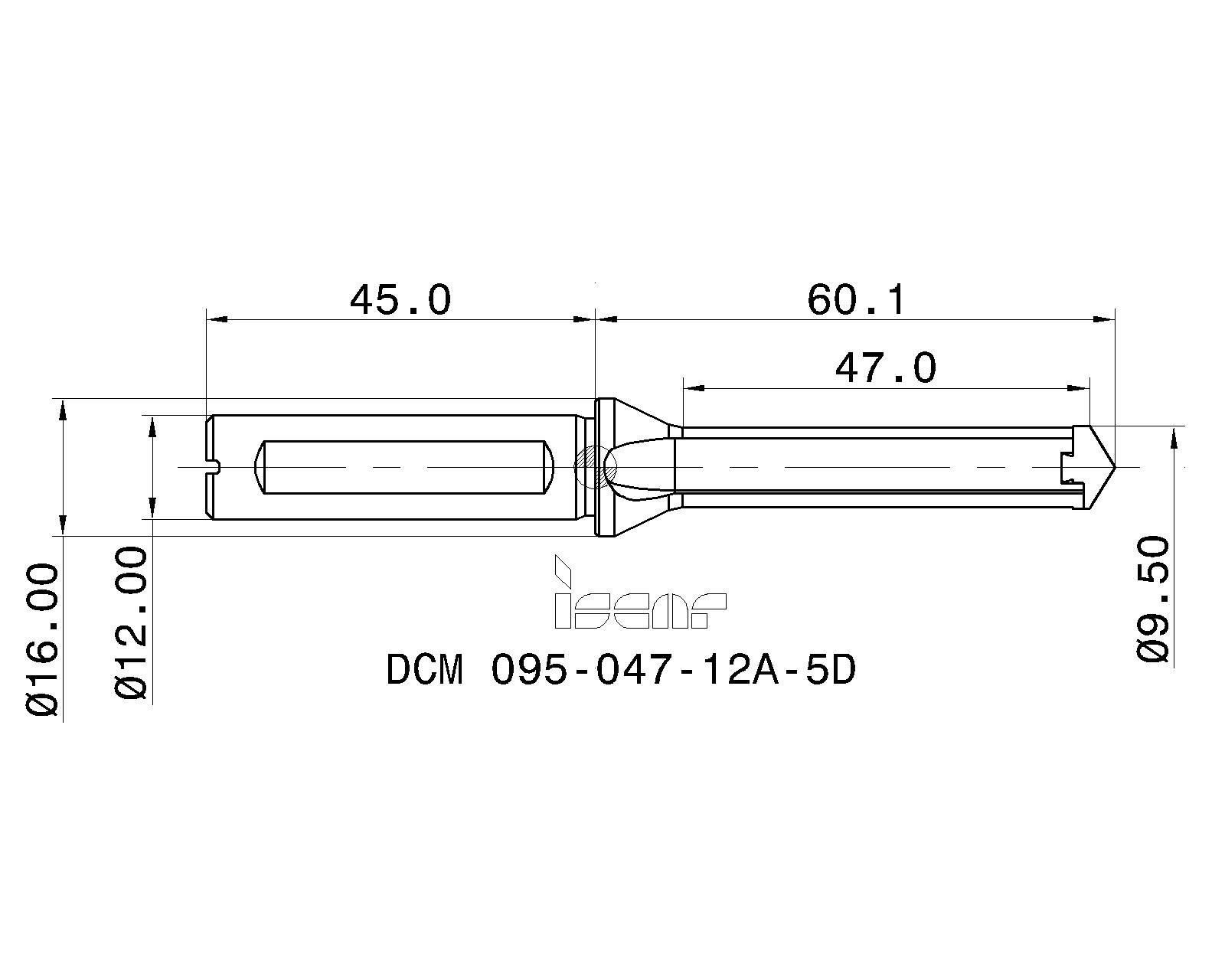 ISCAR Cutting Tools Metal Working Tools DCM5D (7.525.9 mm
