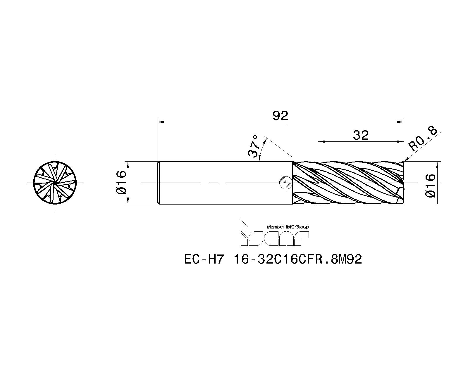 ISCAR Cutting Tools Metal Working Tools ECE7/H7CF 3313786 EC