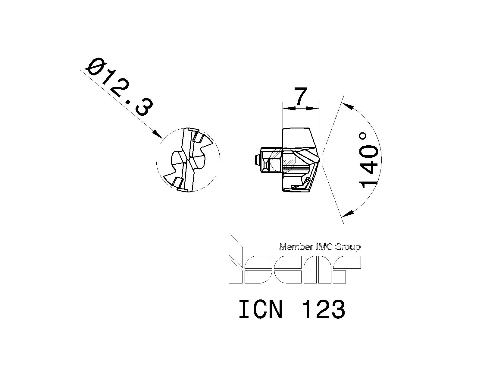ISCAR Cutting Tools Metal Working Tools ICN 3328369 ICN 123