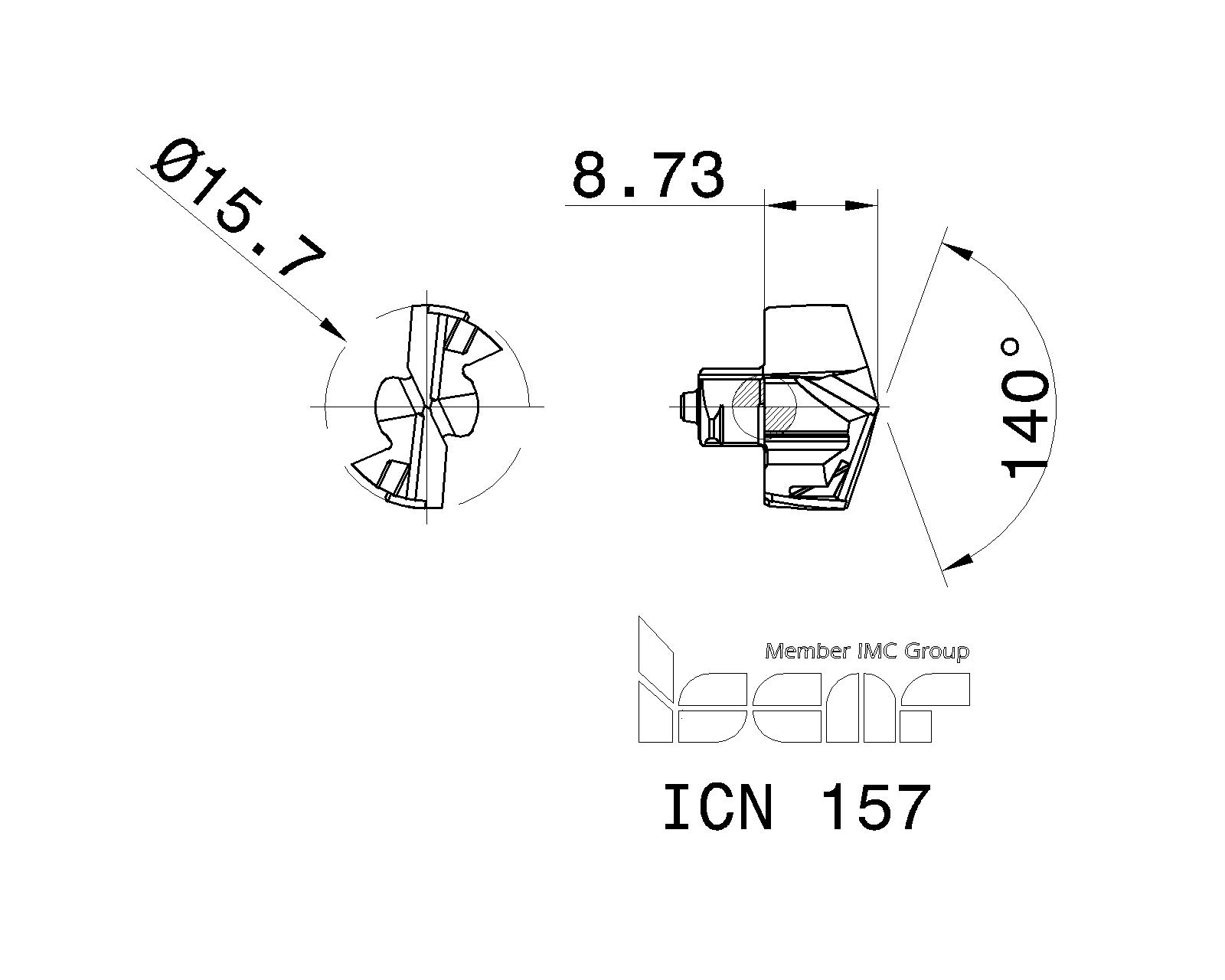 ISCAR Cutting Tools Metal Working Tools ICN 3328373 ICN 157