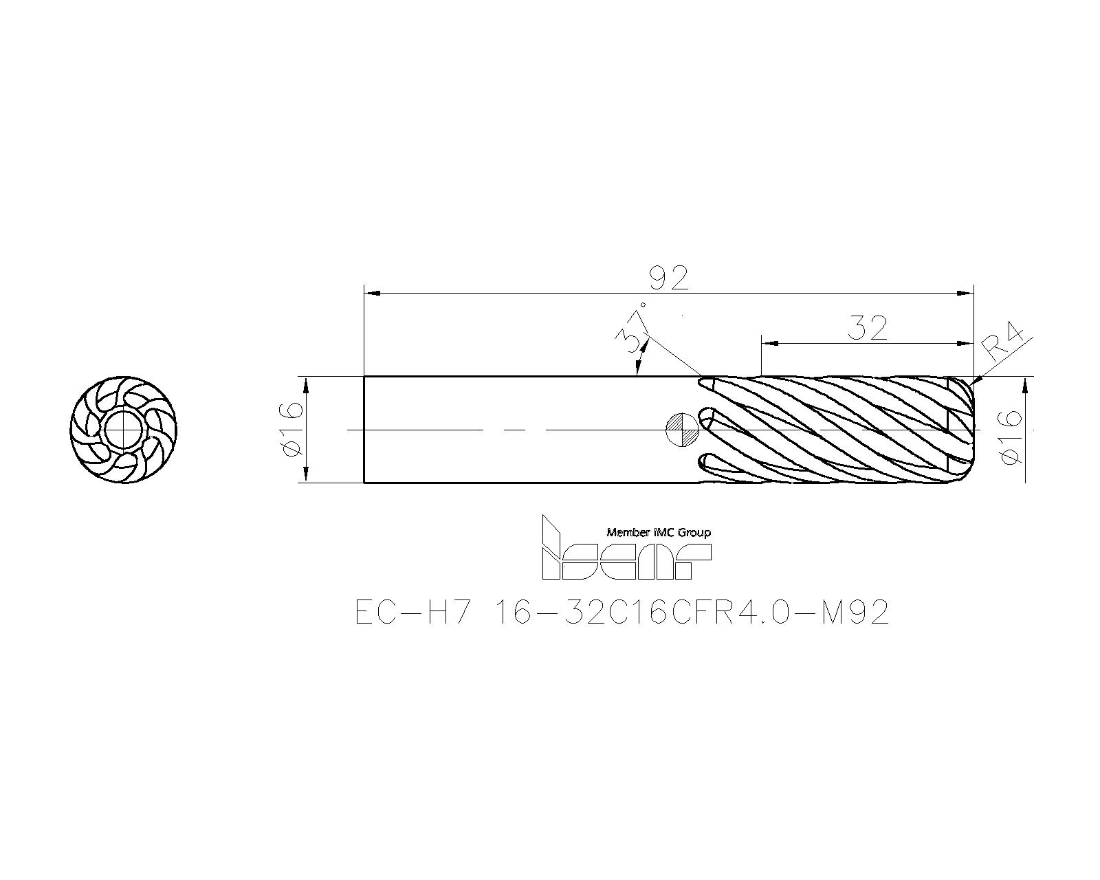 ISCAR Cutting Tools Metal Working Tools ECE7/H7CF 3344049 EC