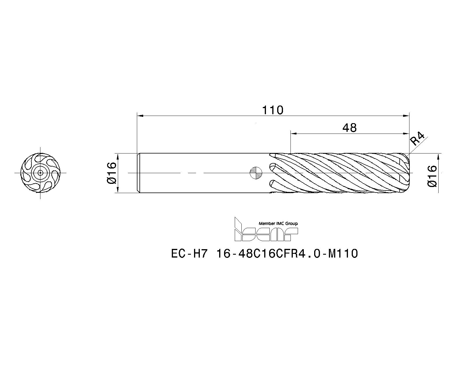 ISCAR Cutting Tools Metal Working Tools ECE7/H7CF 3344056 EC
