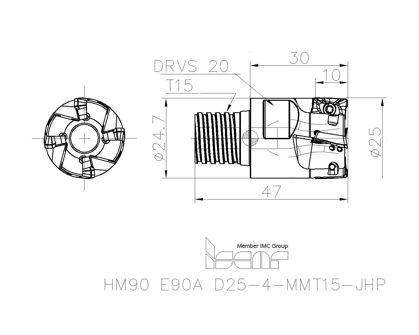 国内初の直営店 イスカル ヘリ２０００ エンドミル ＨＭ９０ Ｅ９０ＡＤ−１５ HM90E90AD-D50-5-C32  HM90E90ADD505C32 イスカルジャパン 株