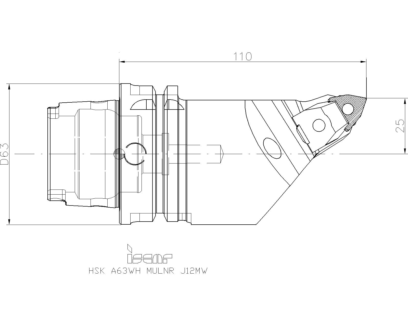 Hsk 63 чертеж