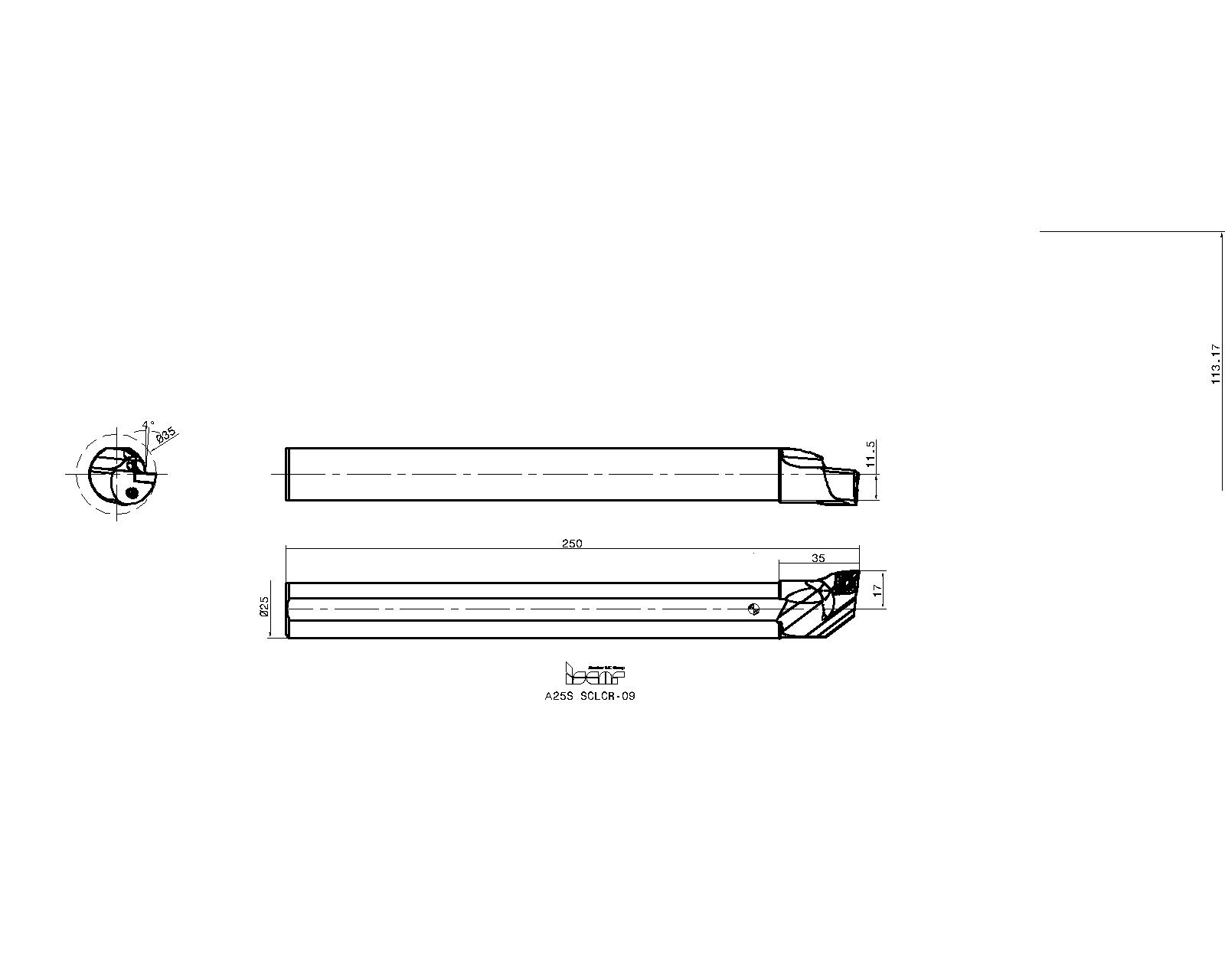 ISCAR Cutting Tools Metal Working Tools A/E/SSCLCR/L 3602692