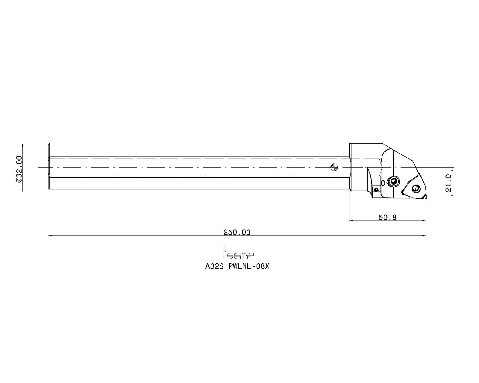 ISCAR Cutting Tools - Metal Working Tools - A-PWLNR/L-X/G