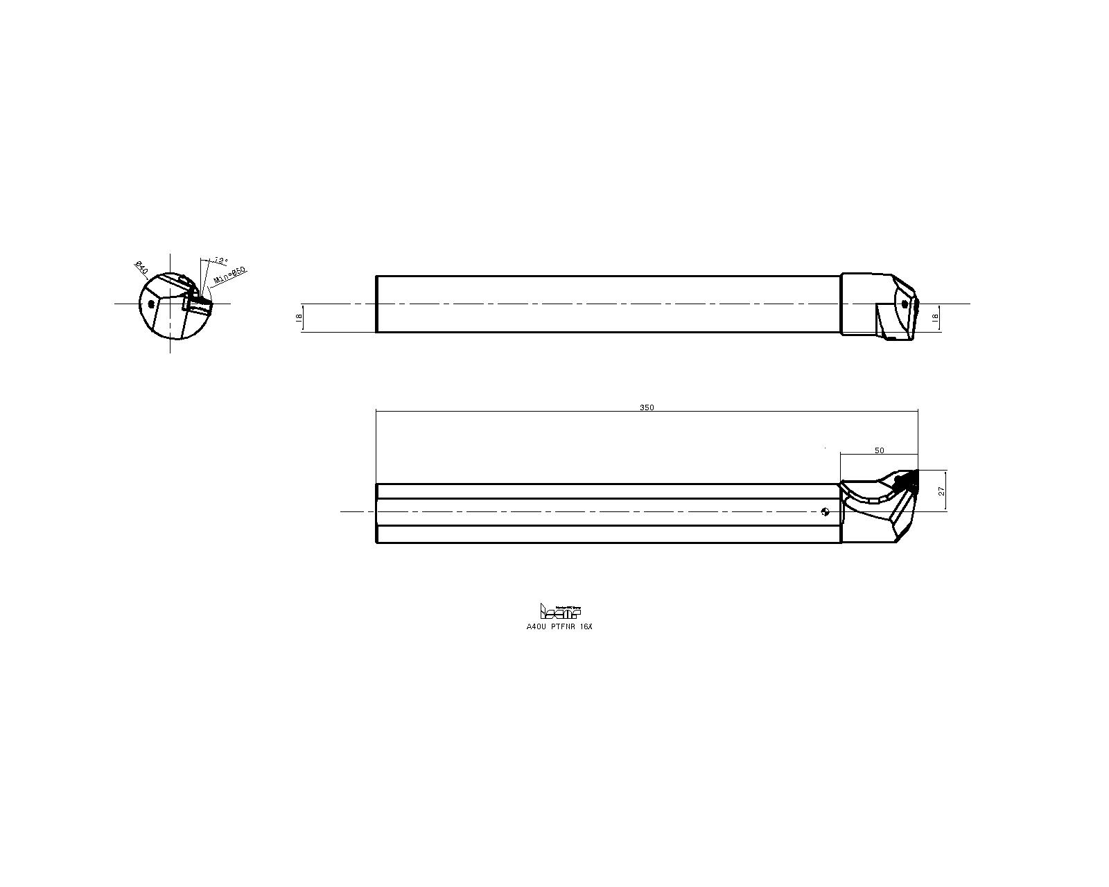 ISCAR Cutting Tools - Metal Working Tools - A-PTFNR/L-X/G 