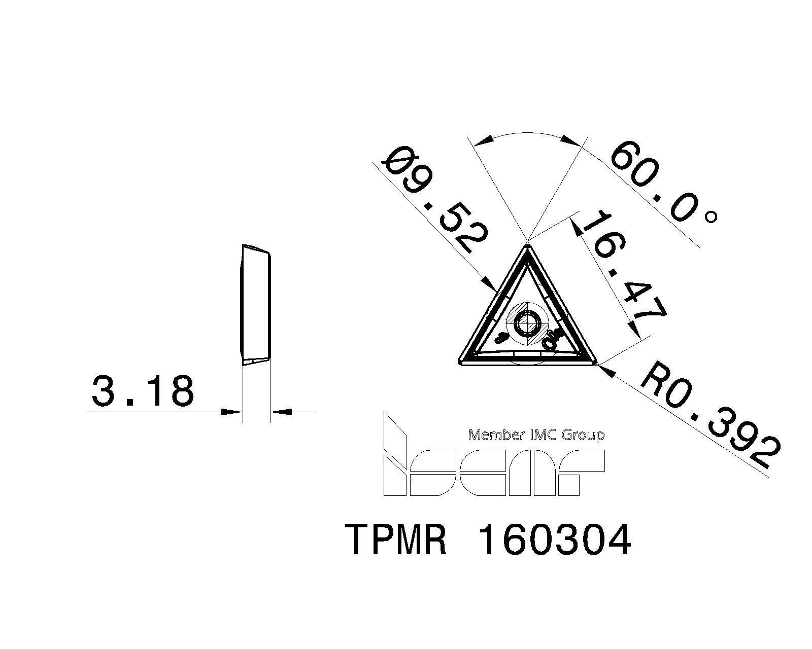 ISCAR Cutting Tools - Metal Working Tools - TPMR : 5502773 - TPMR