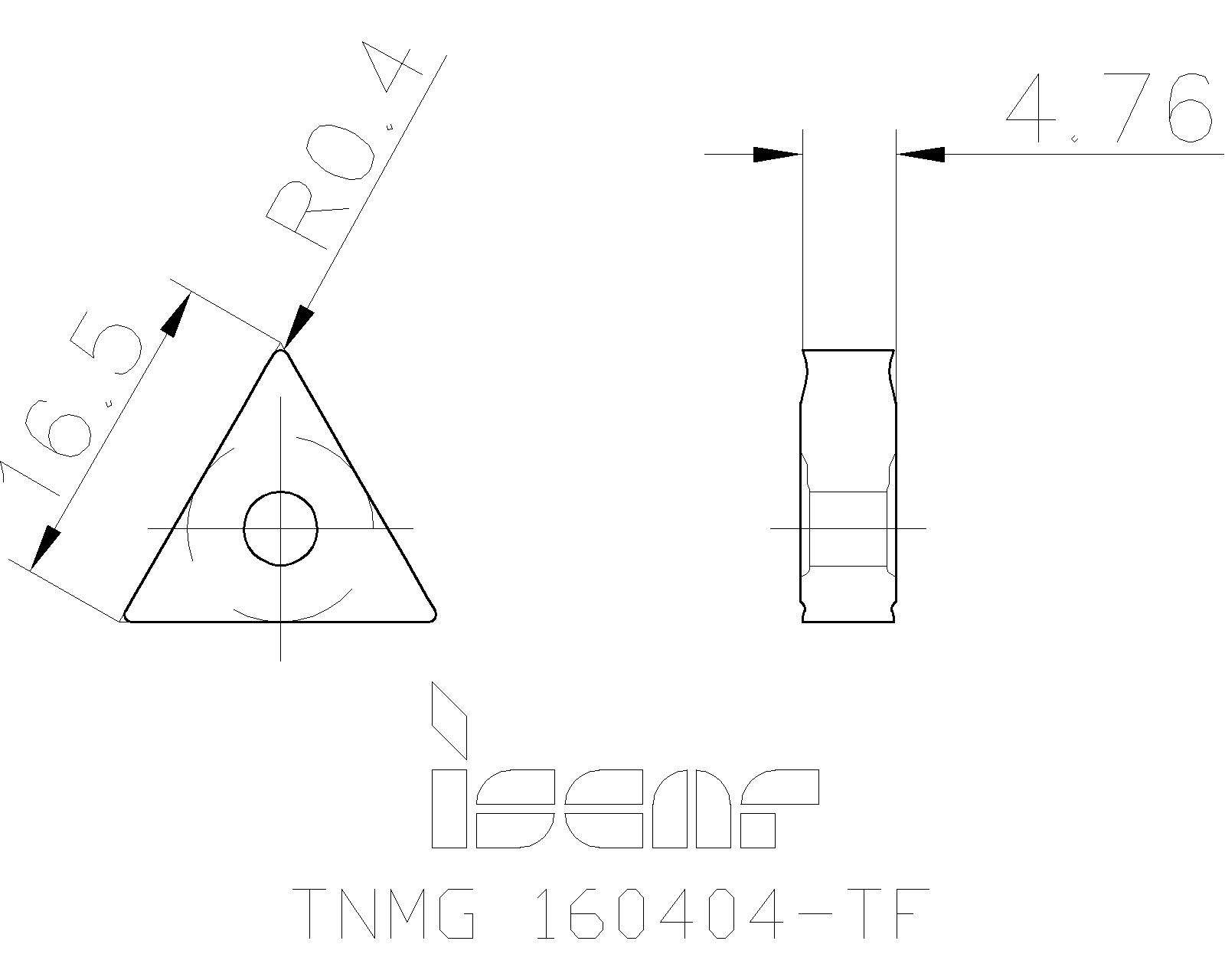 ISCAR Cutting Tools Metal Working Tools TNMGTF 5507225 TNMG