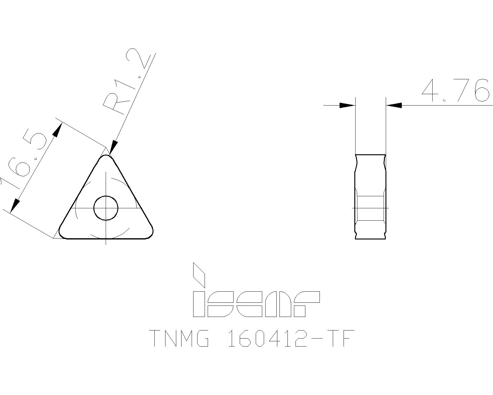 ISCAR Cutting Tools Metal Working Tools TNMGTF 5508621 TNMG