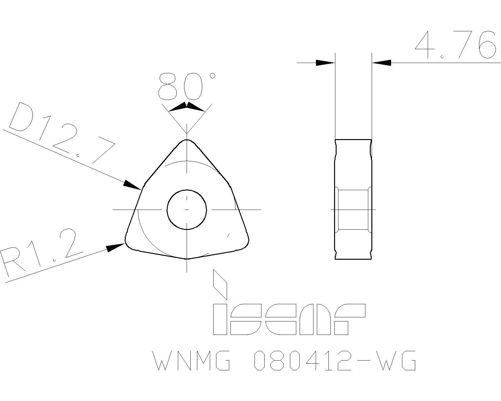 ISCAR Cutting Tools Metal Working Tools WNMGWG 5550548 WNMG