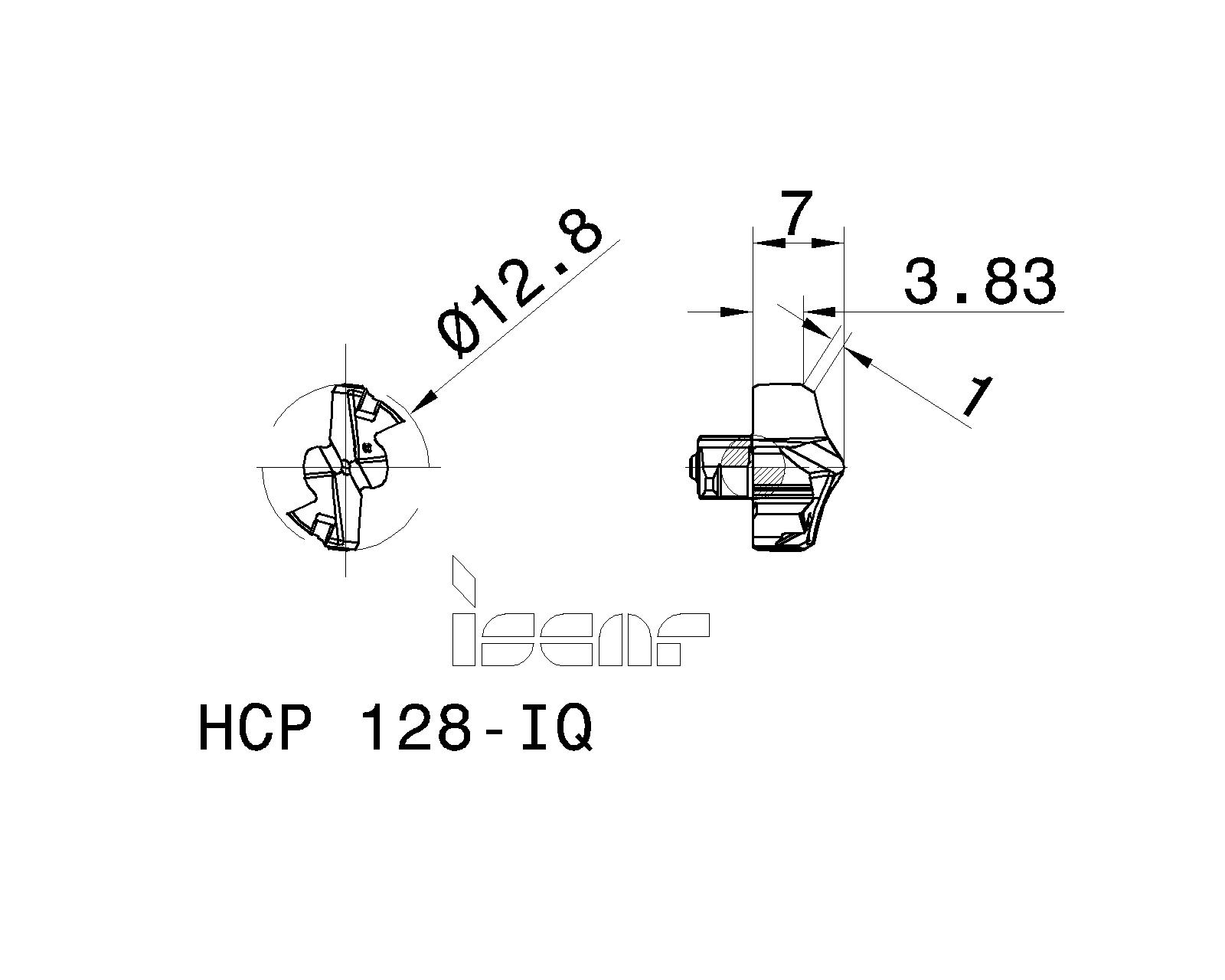 ISCAR Cutting Tools - Metal Working Tools - HCP-IQ : 5567959 - HCP