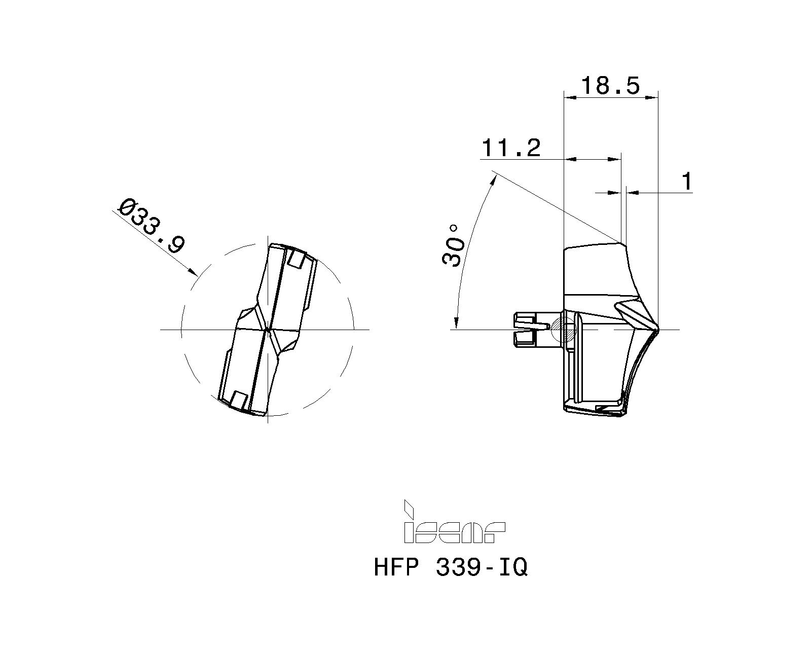 ISCAR Cutting Tools - Metal Working Tools - HFP-IQ : 5569229 - HFP ISCAR Cutting Tools - Metal Working Tools - HFP-IQ : 5569229 - HFP