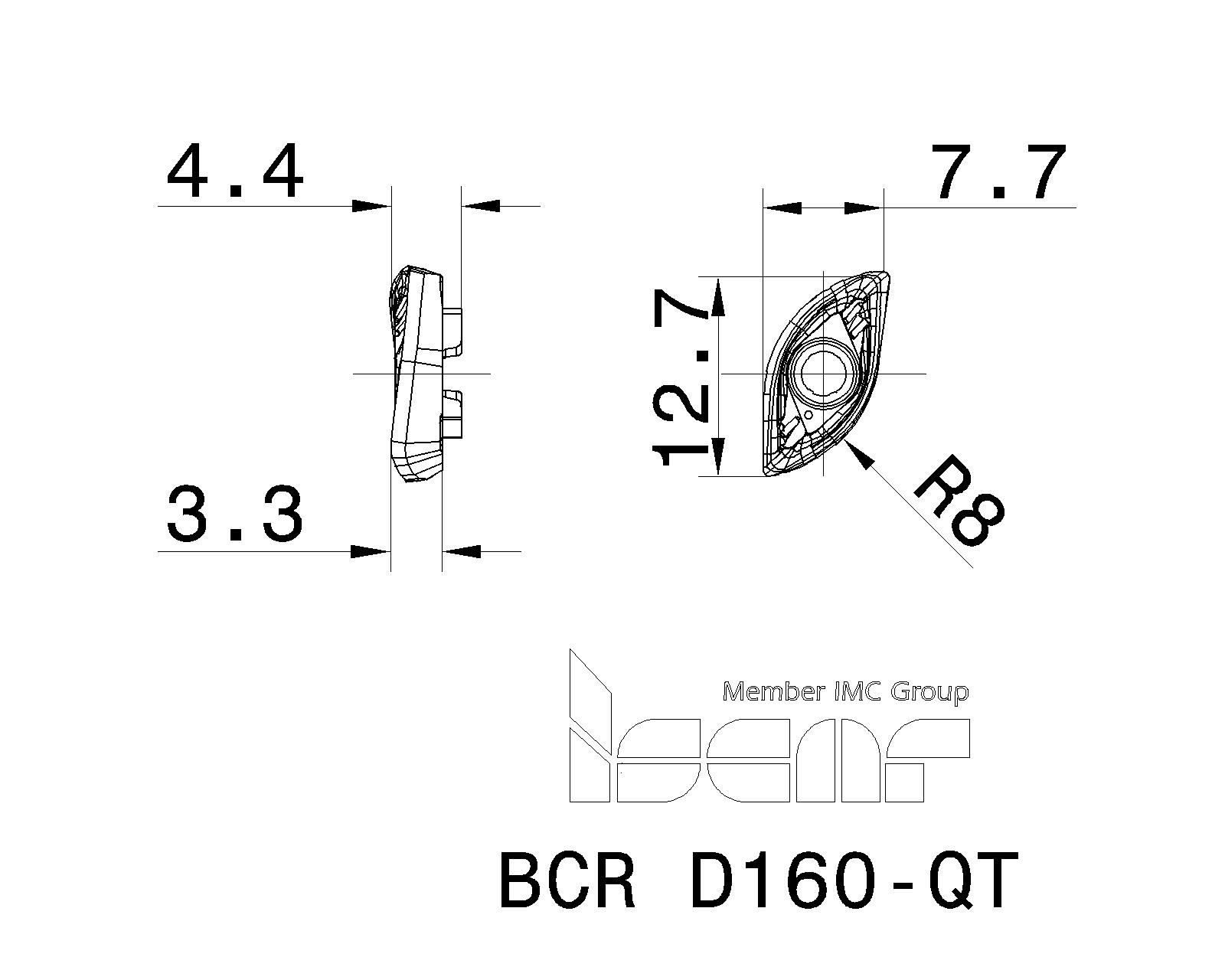 ISCAR Cutting Tools - Metal Working Tools - BCR : 5604108 - BCR 