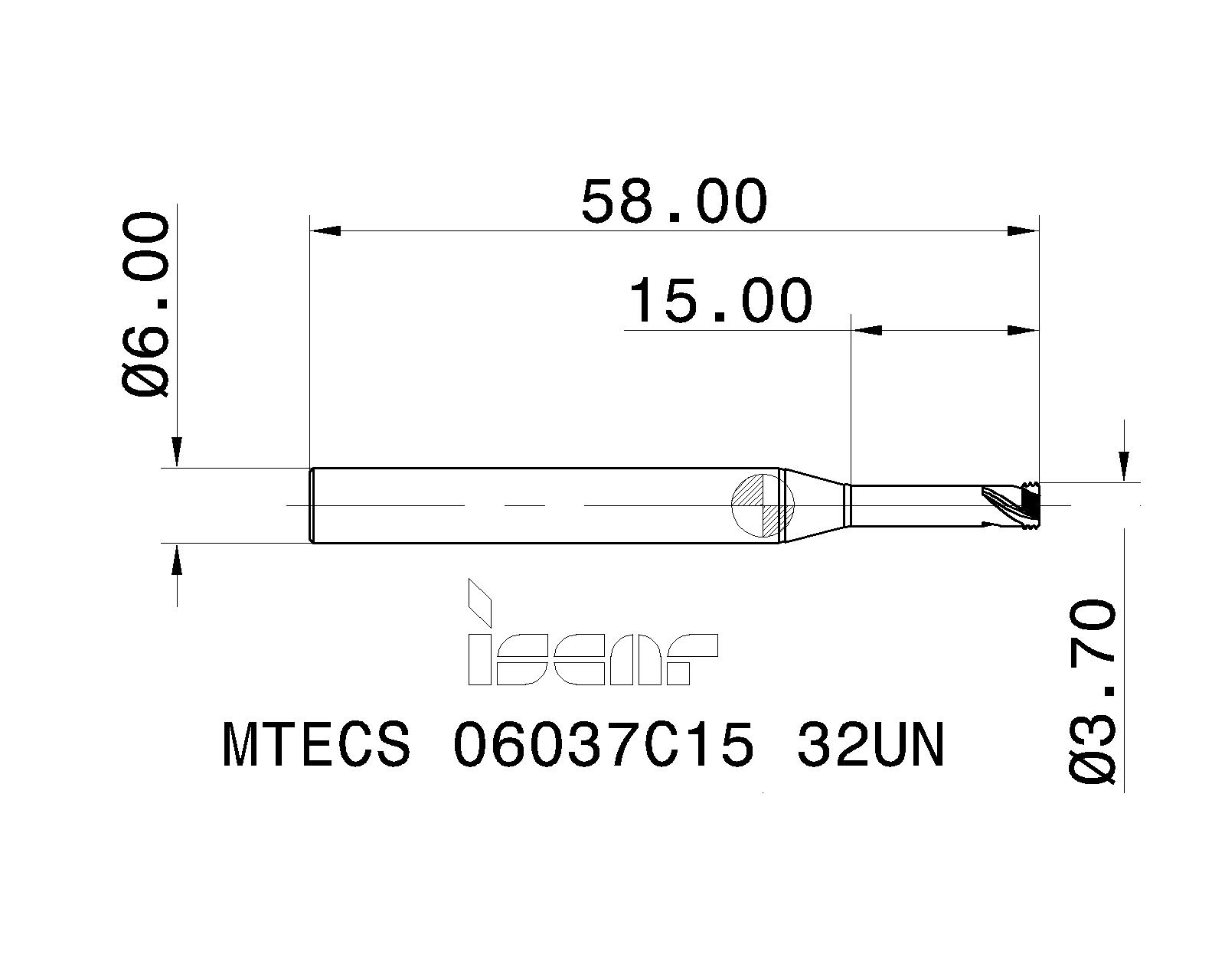 ISCAR Cutting Tools Metal Working Tools MTECSUN 5605598 MTECS