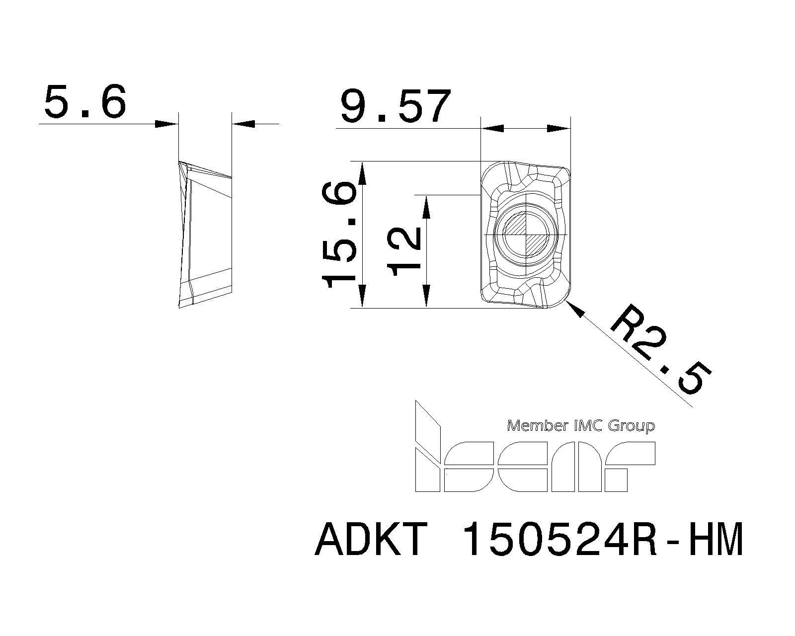 【イスラエル】 イスカル ヘリミル IC950 ADKT 150524R-HM IC950 工具の市 - 通販 - PayPayモール はイメージ