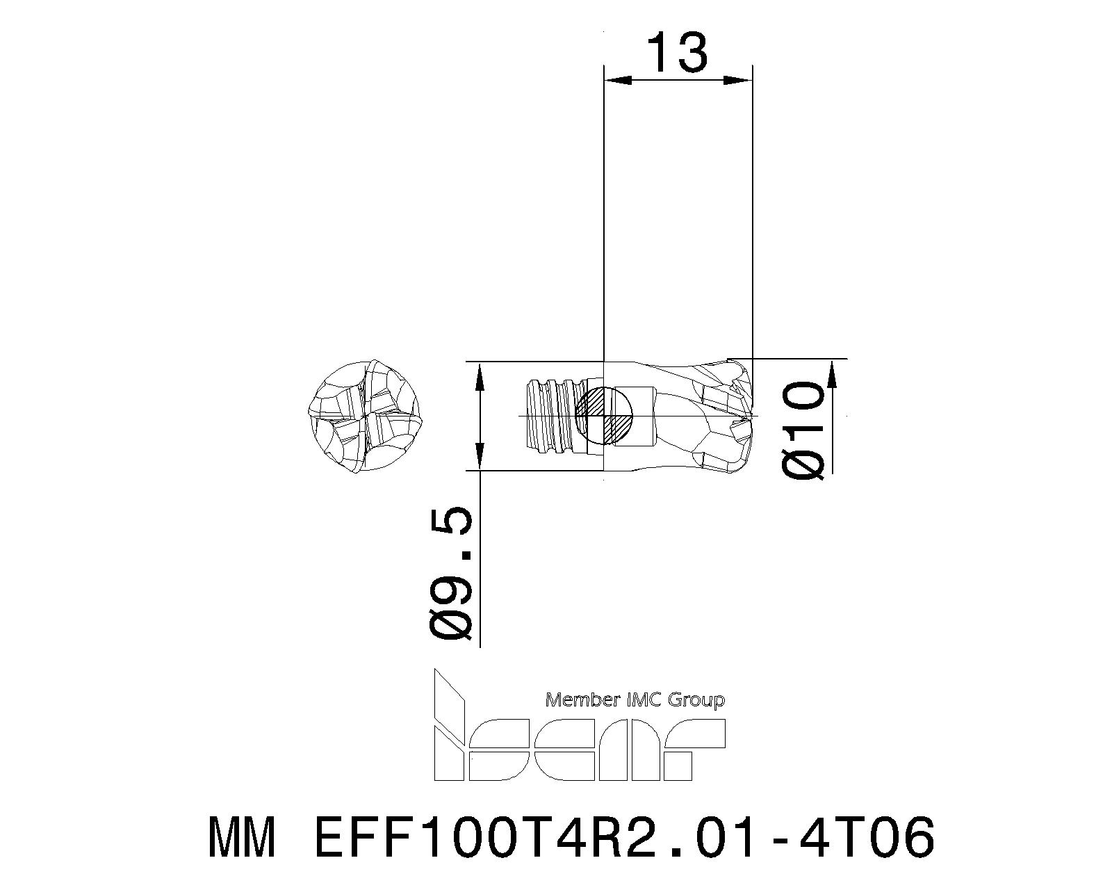 4 Stück VHM Spiralbohrer Kühlkanalbohrer MITSUBISHI VP15TF MZS0400S 4,0 mm IK