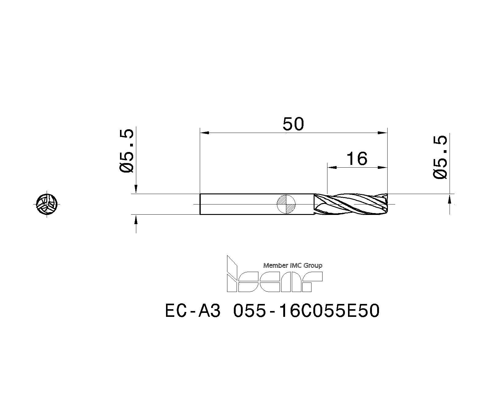 ISCAR Cutting Tools Metal Working Tools ECA3/E3 (economicalshort