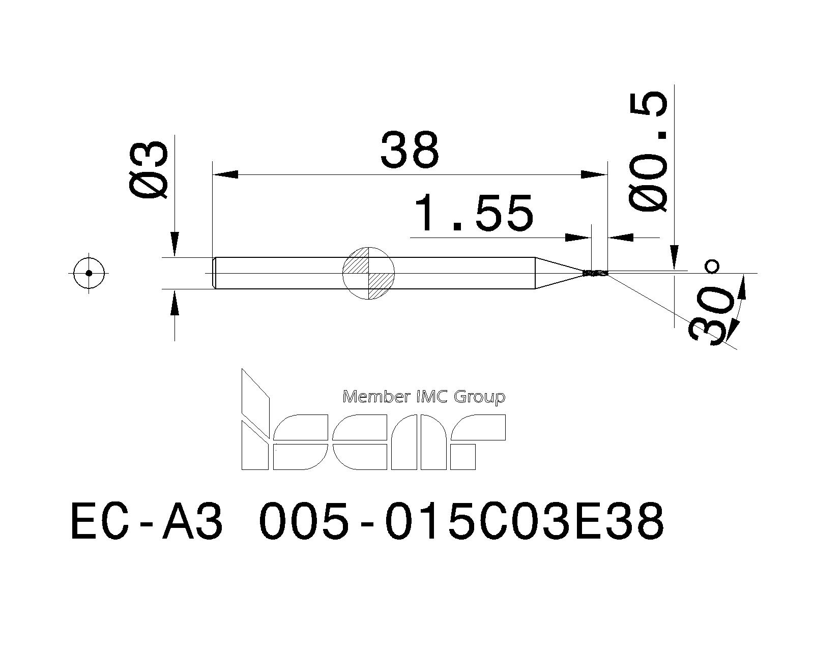 ISCAR Cutting Tools Metal Working Tools ECA3/E3 (economicalshort/medium) 5651123 ECA3