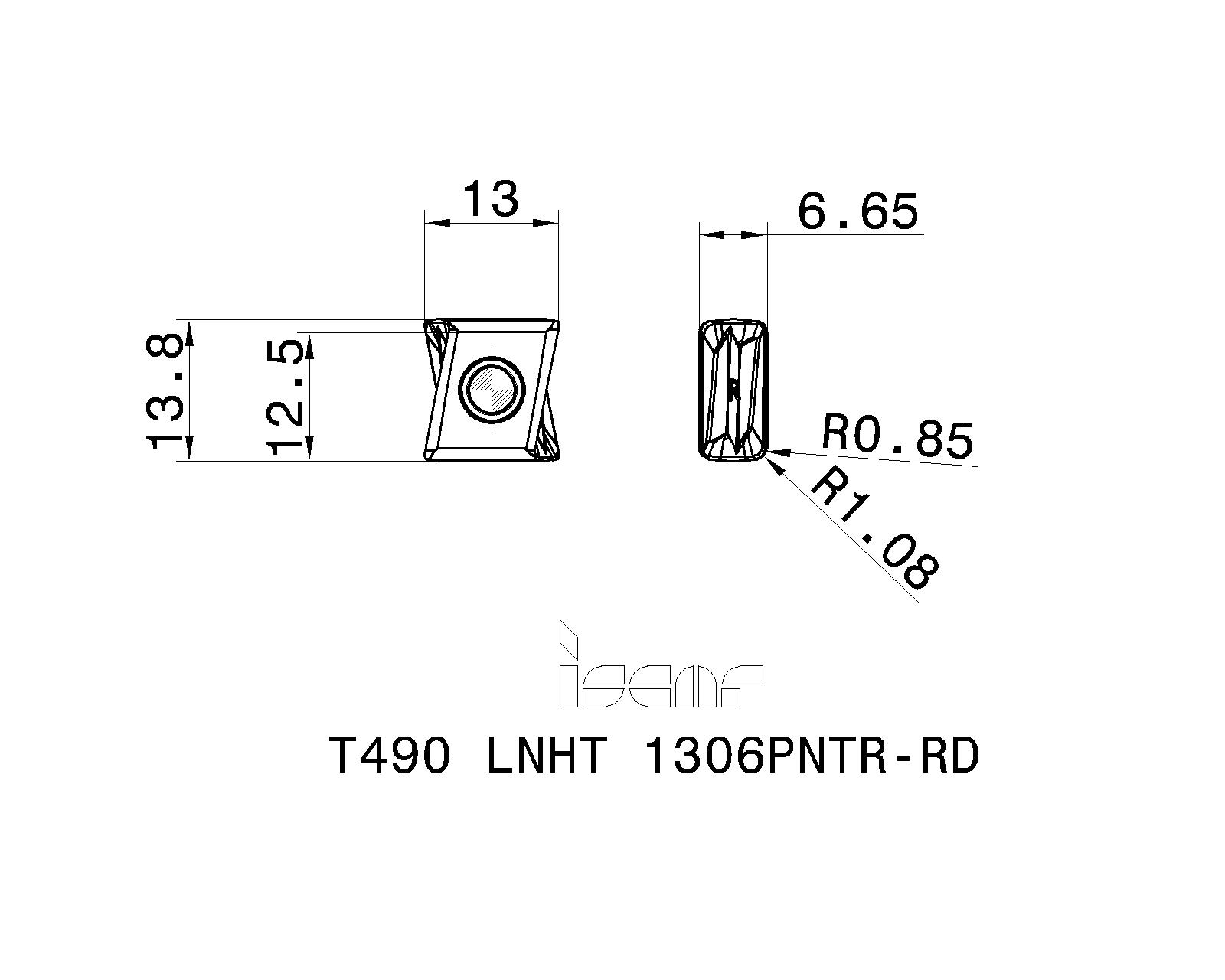 ISCAR Cutting Tools - Metal Working Tools - T490 LNMT/LNHT/LNAR ISCAR Cutting Tools - Metal Working Tools - T490 LNMT/LNHT/LNAR