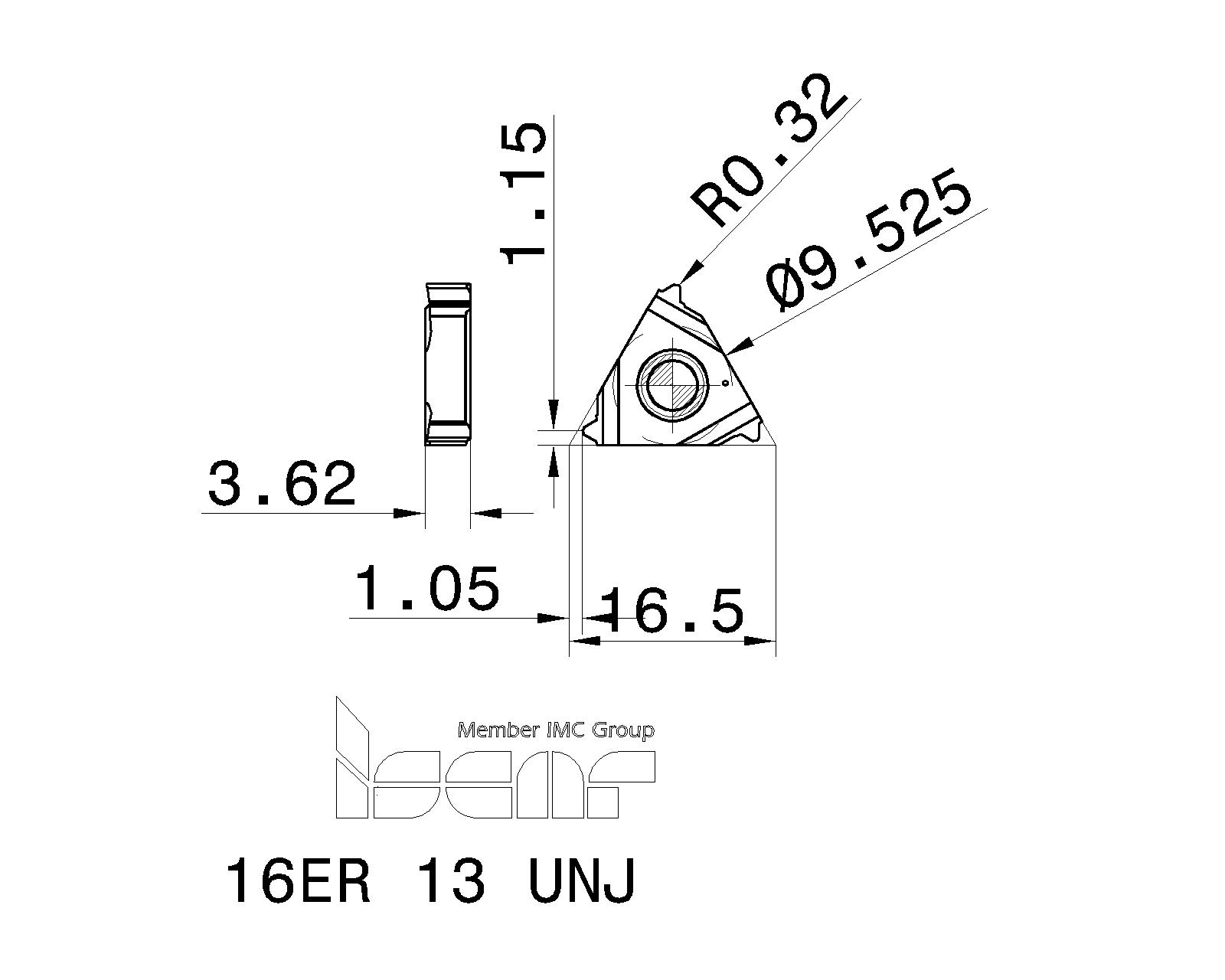 ISCAR Cutting Tools Metal Working Tools ER L UNJ 5902407 16ER iscar-cutting-tools-metal-working-tools-er-l-unj-5902407-16er