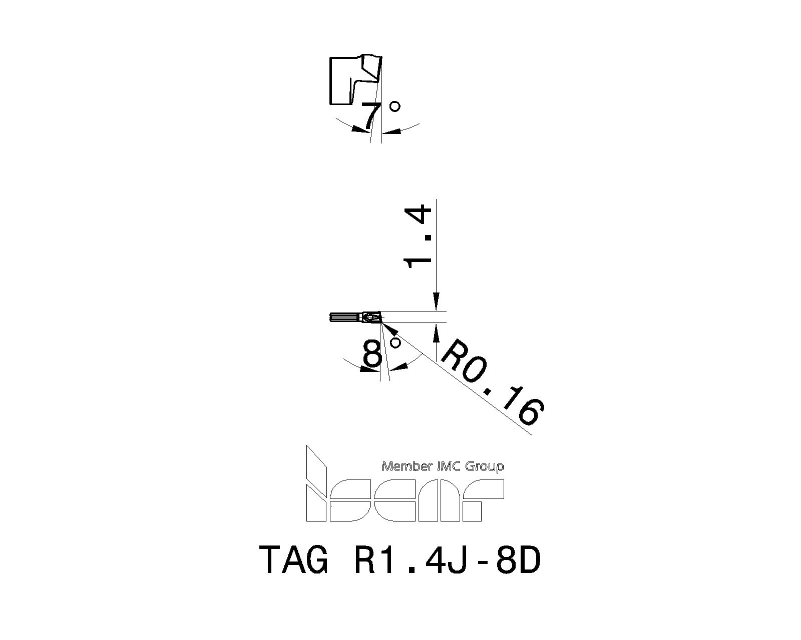 TAG L1.4J-8D IC807 TAG L1.4J-8D IC807