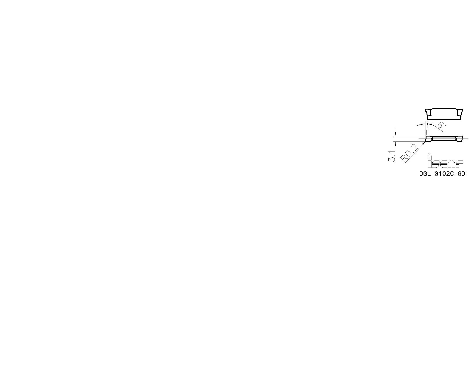 ISCAR Cutting Tools - Metal Working Tools - DGR/L-C DGRC/LC-C : 6004512 ...